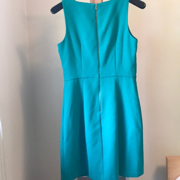 Anne Taylor aloft Dress in teal - Picture 5 of 6